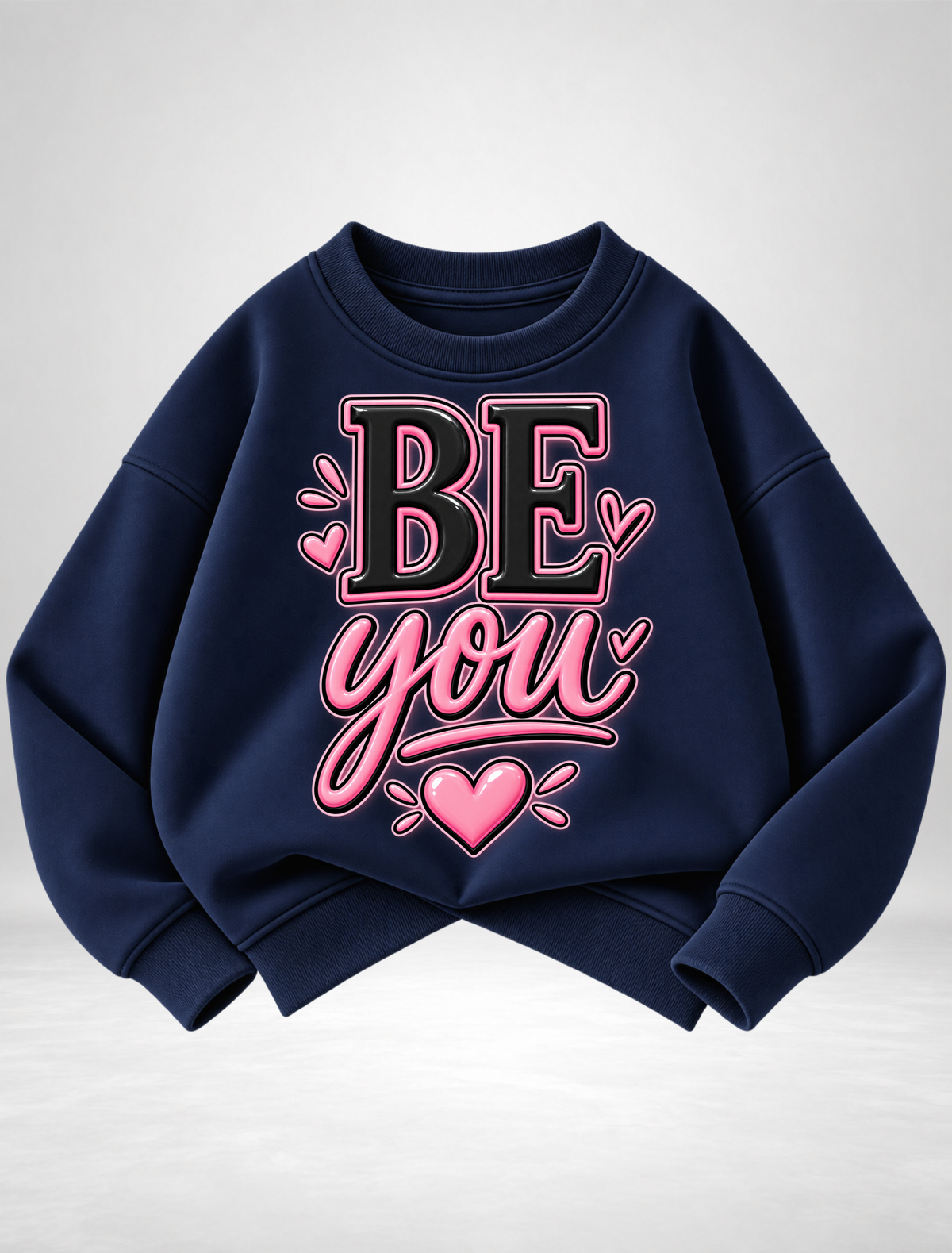 Girls “be you” Graphic Sweatshirt