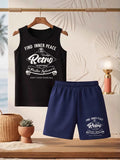 Retro Vintage Cotton Sando Set (Copy)
