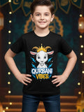 Qurbani Vibes T-Shirt - Black