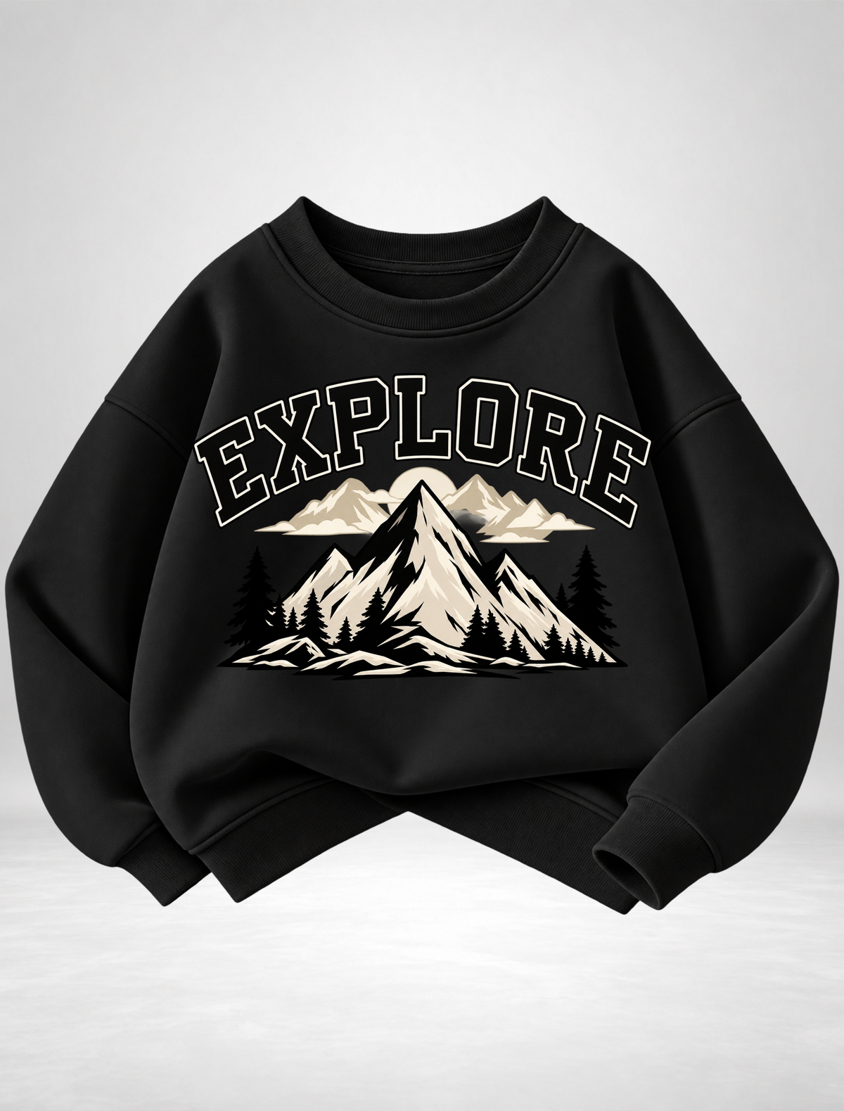 Mountain Explore Boys Graphic Sweatshirt