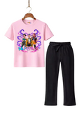 Huntrix Power Squad Graphic T-Shirt & Trouser Set
