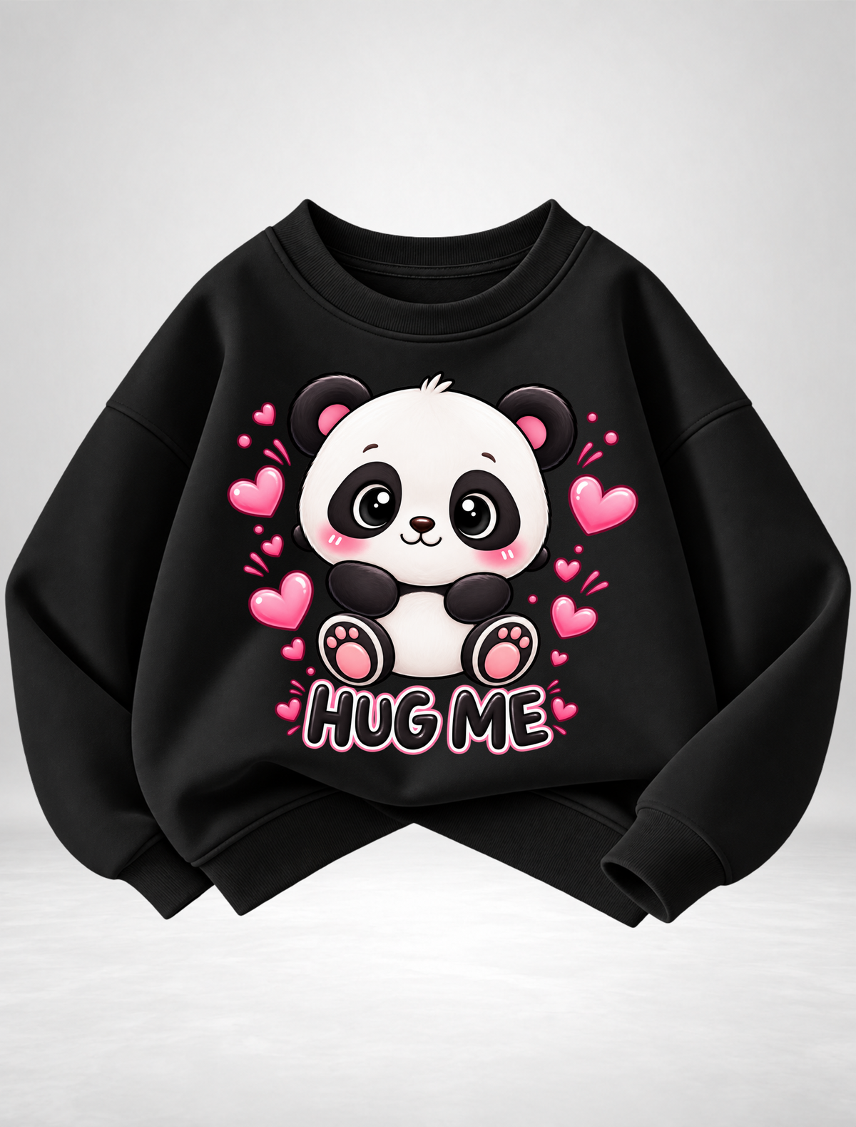 Girls “hug me” Graphic Sweatshirt
