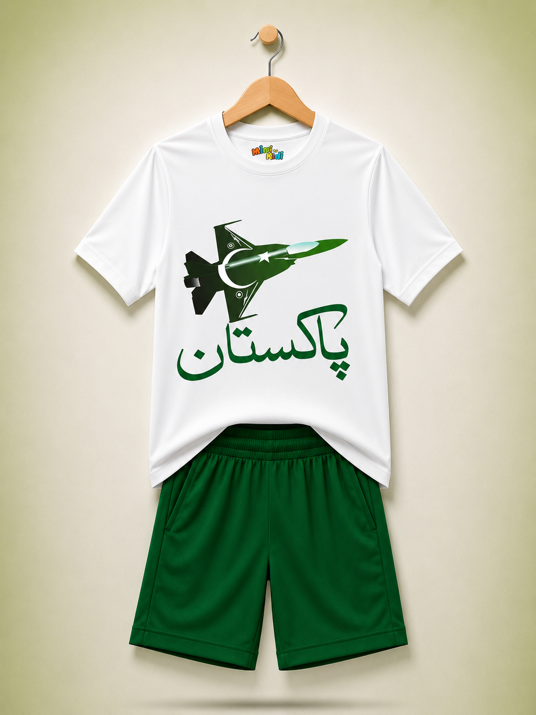 Pakistan Air Force Fighter Jet T-Shirt & Shorts Set