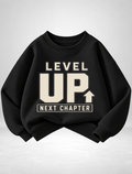 level up next chapter Boys Sweatshirt