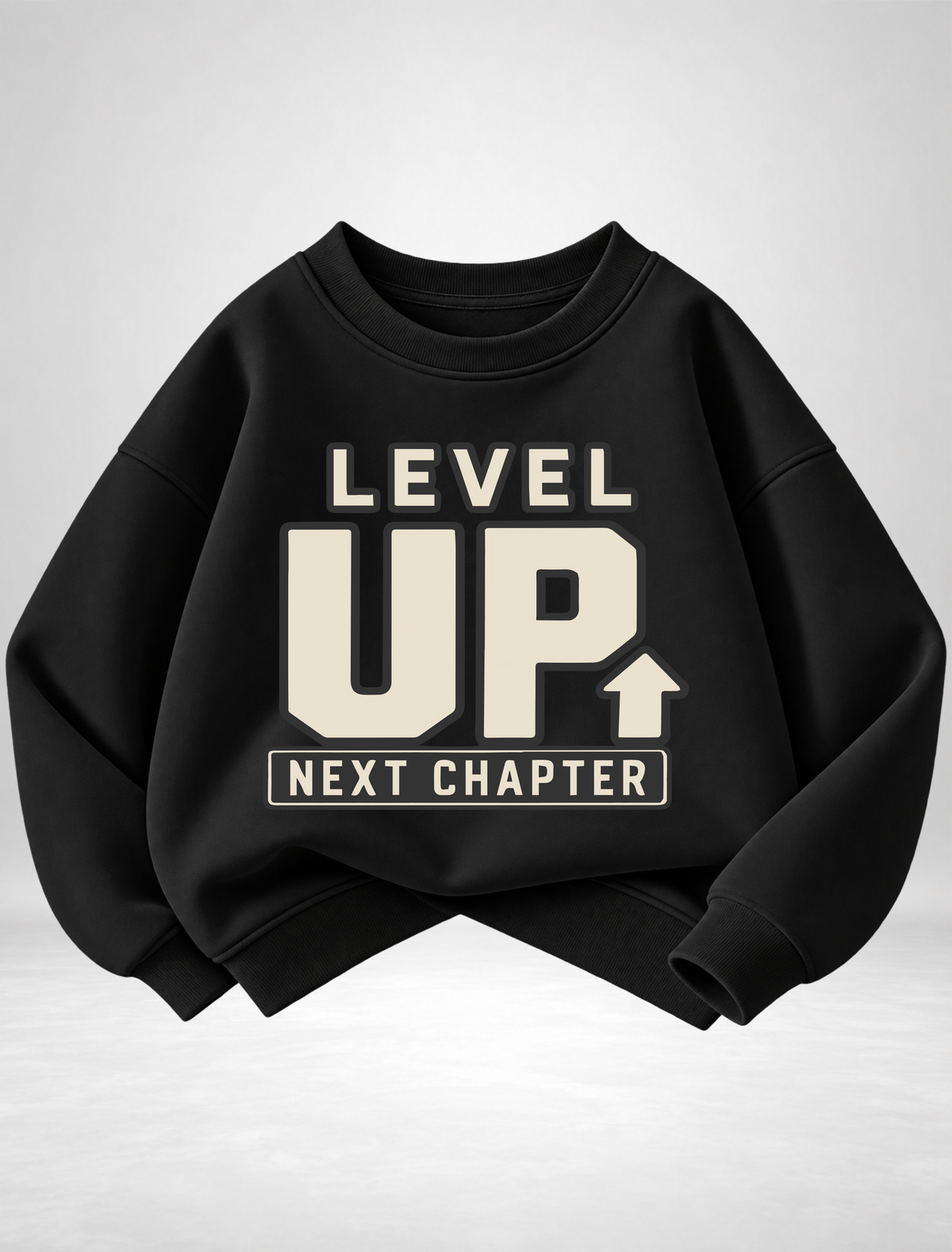 level up next chapter Boys Sweatshirt