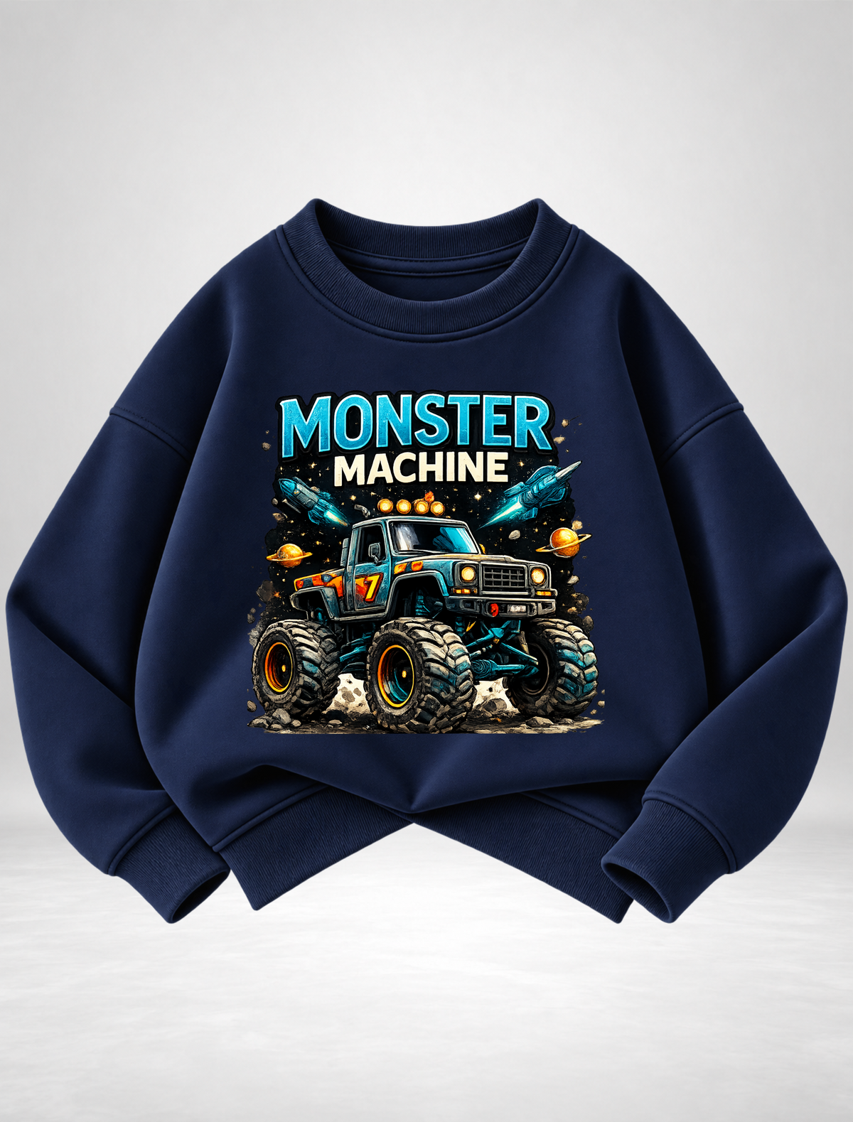 Monster Machine Boys Sweatshirt