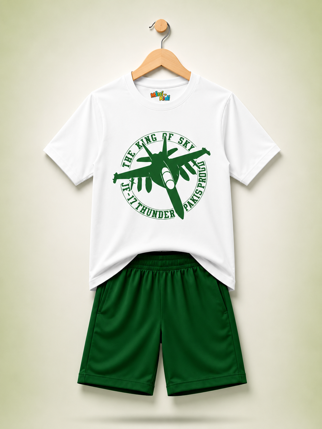Pakistan Air Force Kids T-Shirt & Shorts Set