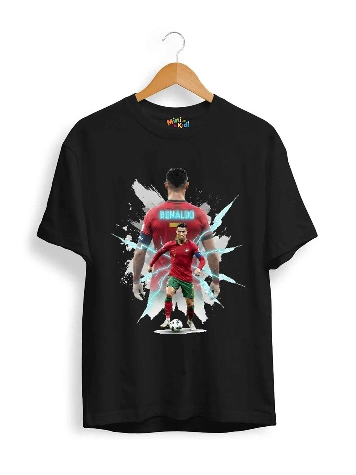 Ronaldo Football Portugal Cotton T-Shirt