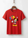 Mickey Mouse Birthday Cotton T-Shirt