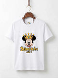 Mickey Mouse Crown Cotton T-Shirt