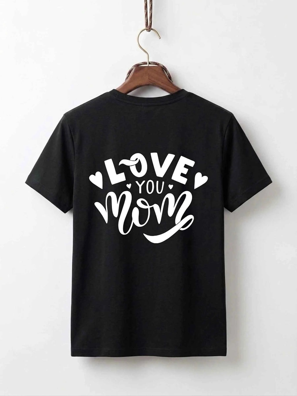 Love You Mom Cotton T-Shirt