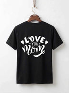 Love You Mom Cotton T-Shirt