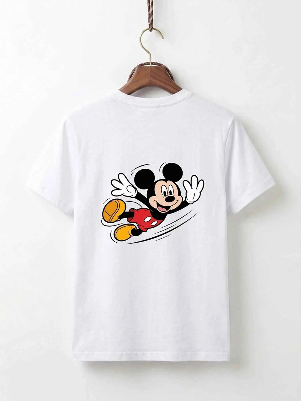 Mickey Mouse Crown Cotton T-Shirt