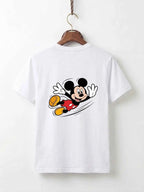 Mickey Mouse Crown Cotton T-Shirt
