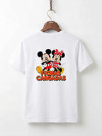 Mickey & Minnie "Fichas Cargadas" Cotton T-Shirt