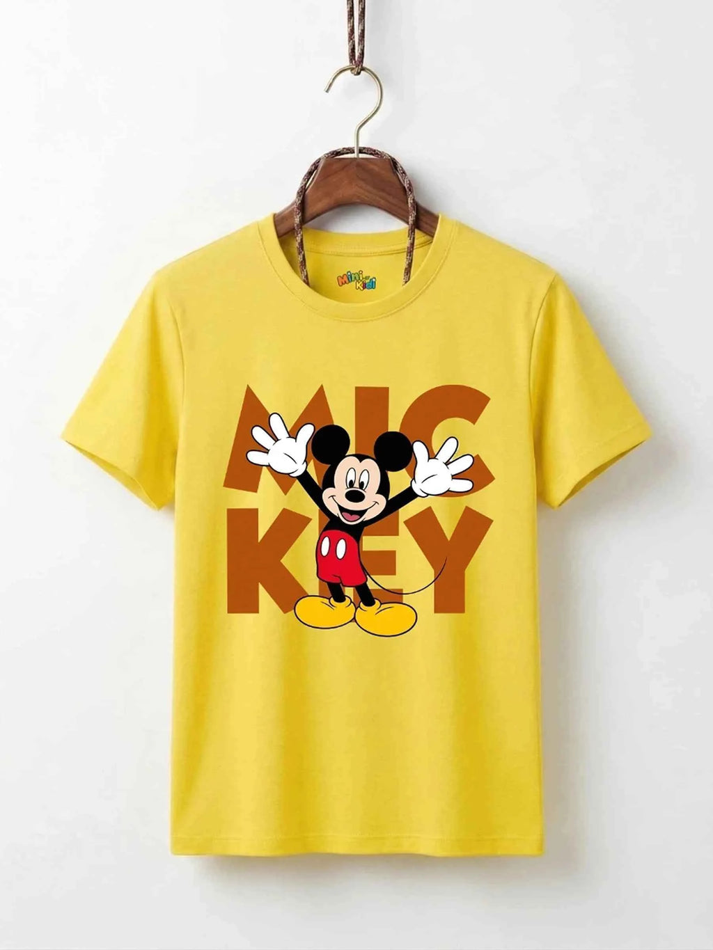 Mickey Mouse Joyful Cotton T-Shirt
