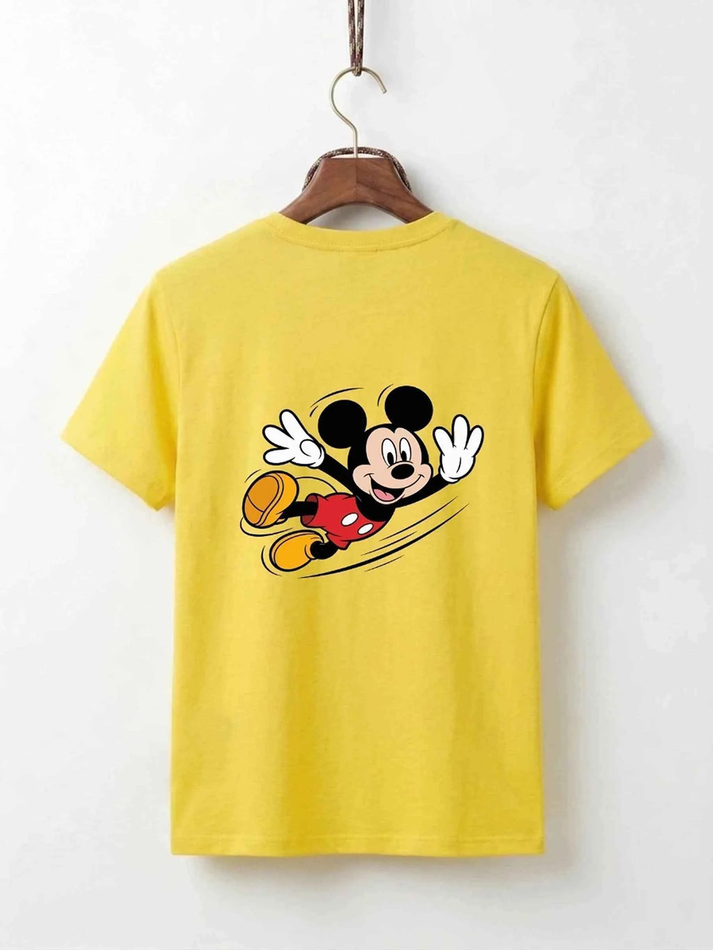 Mickey Mouse Crown Cotton T-Shirt