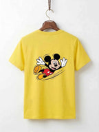 Mickey Mouse Crown Cotton T-Shirt