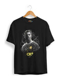 Cristiano Ronaldo CR7 Sketch Cotton T-Shirt