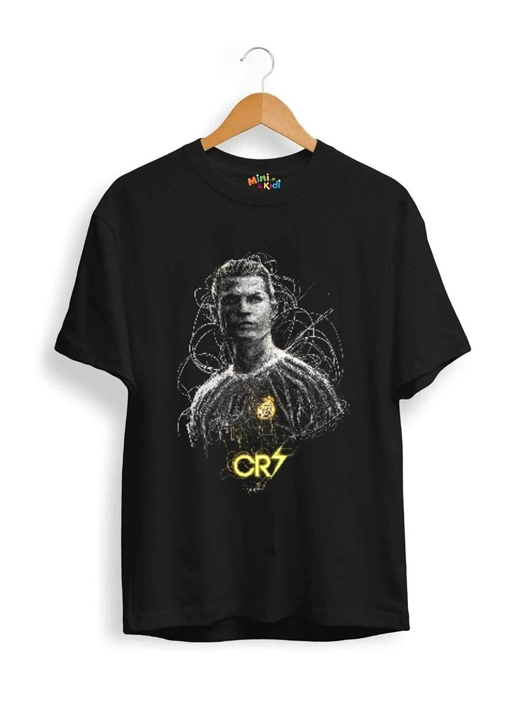 Cristiano Ronaldo CR7 Sketch Cotton T-Shirt