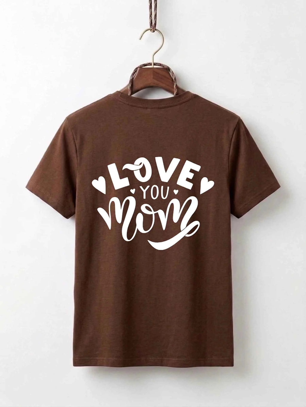 Love You Mom Cotton T-Shirt