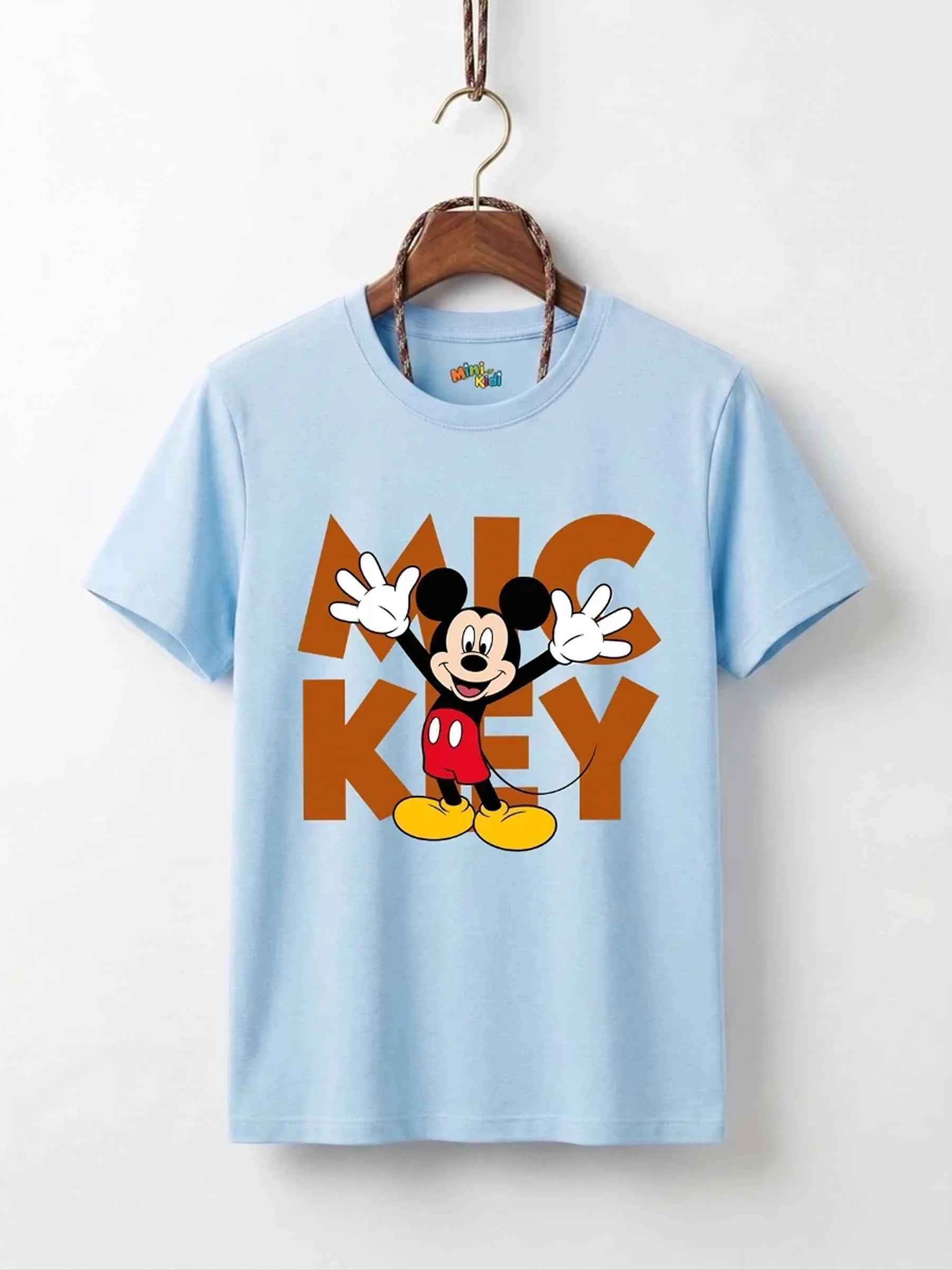 Mickey Mouse Joyful Cotton T-Shirt