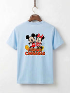 Mickey Minnie Hug Cotton T-Shirt