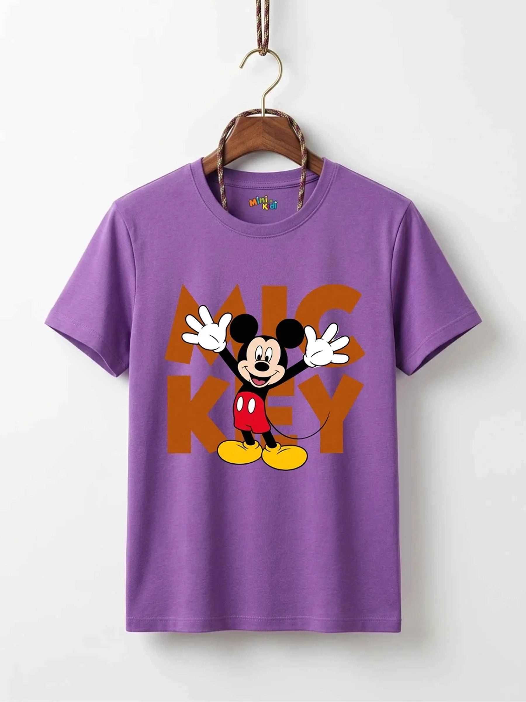 Mickey Mouse Playful Cotton T-Shirt