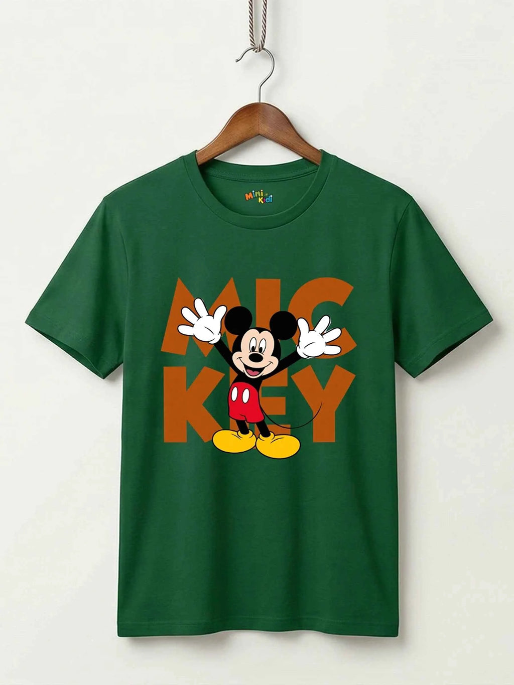 Mickey Mouse Joyful Cotton T-Shirt