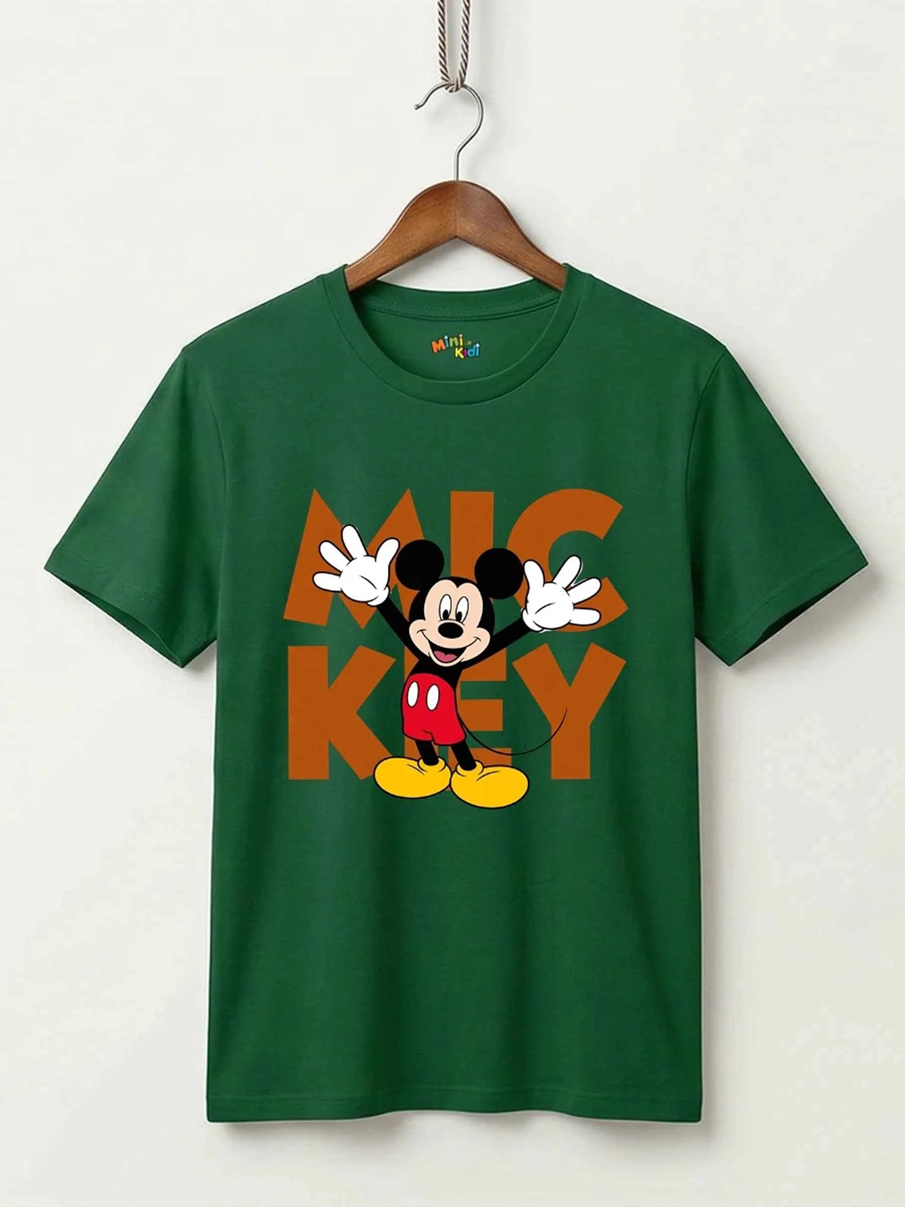 Mickey Mouse Joyful Cotton T-Shirt