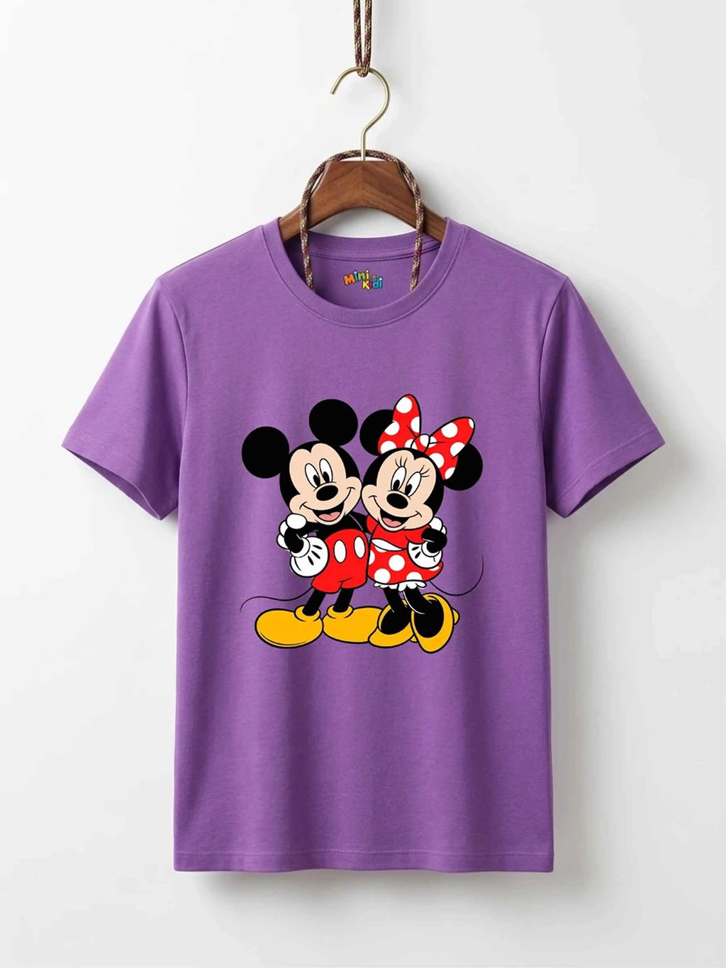 Mickey & Minnie "Fichas Cargadas" Cotton T-Shirt