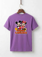 Mickey & Minnie "Fichas Cargadas" Cotton T-Shirt