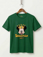 Mickey Mouse Crown Celebration Cotton T-Shirt