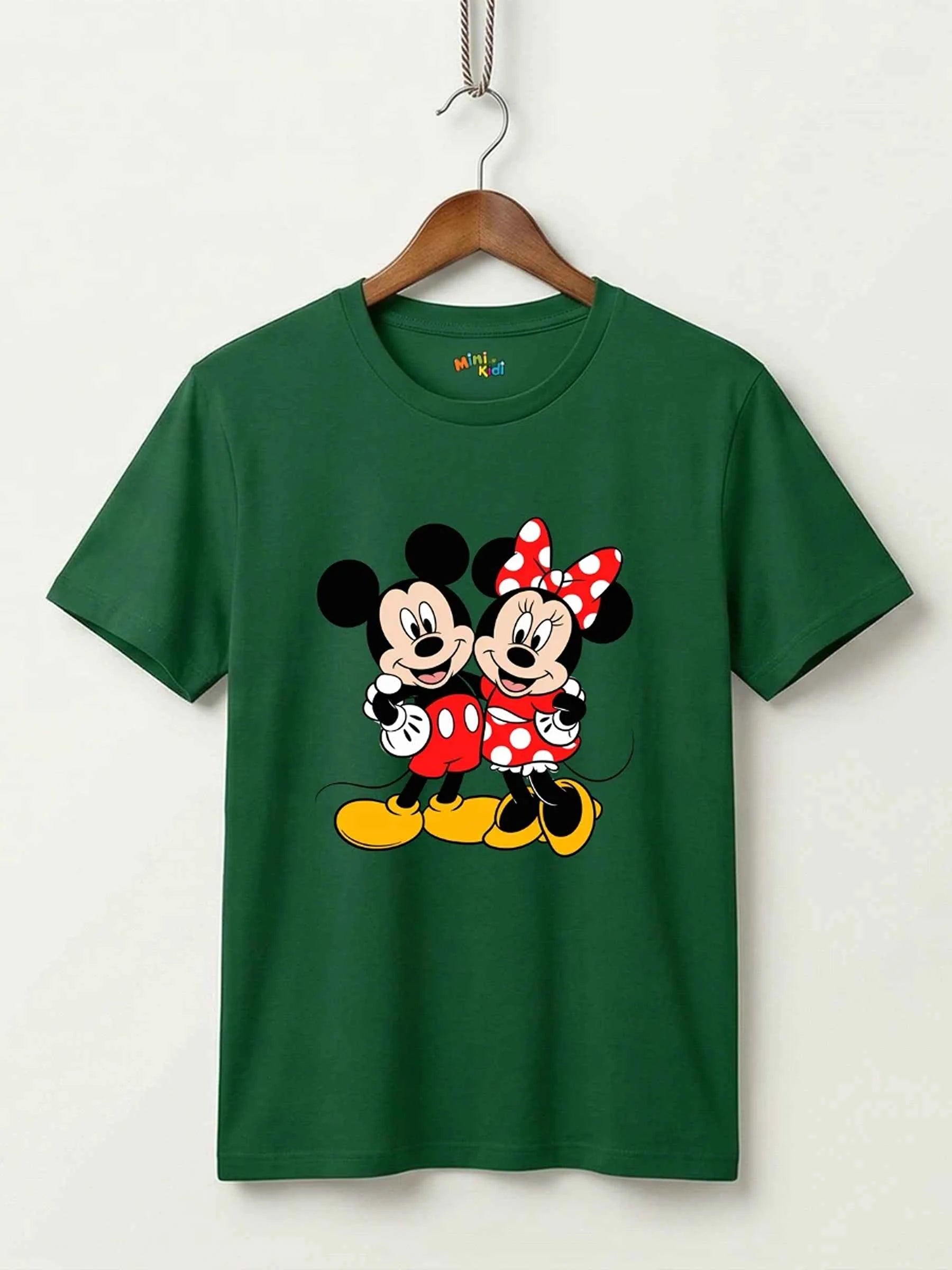 Mickey & Minnie "Fichas Cargadas" Cotton T-Shirt