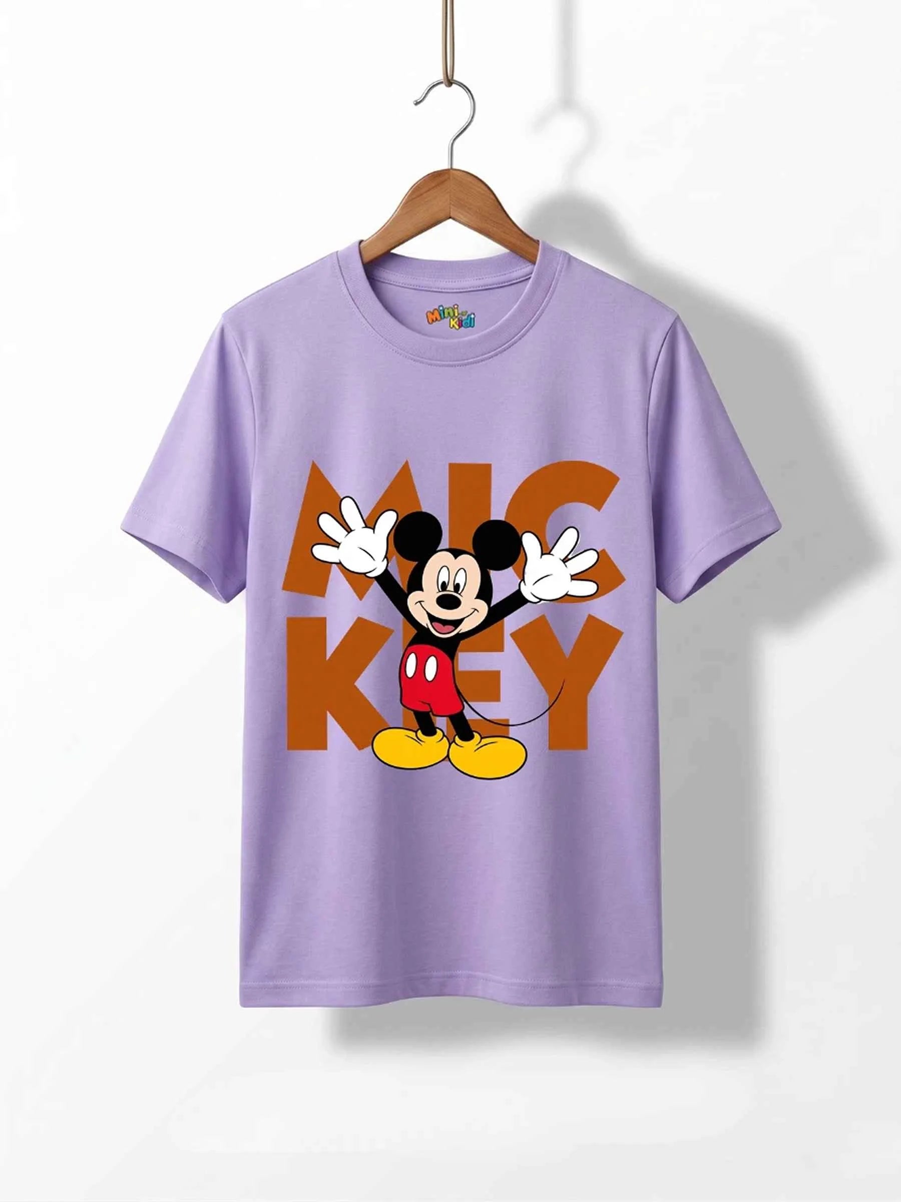Mickey Mouse Joyful Cotton T-Shirt