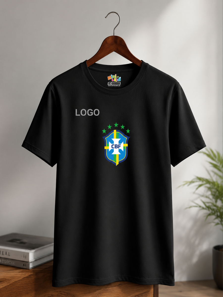 Brazil Black Edition Football Jersey